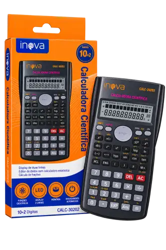 Calculadora Científica Inova CALC-30202 – 10+2 Dígitos