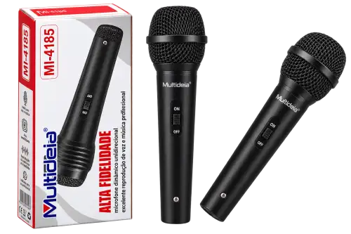 Microfone Multideia MI-4185 – Alta Fidelidade