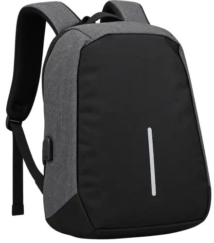Mochila Antifurto Preta