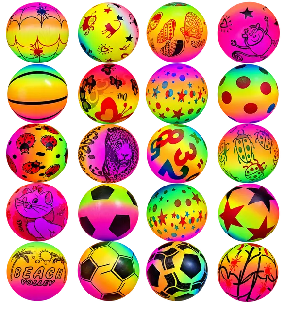 Bolas Infantis Neon Coloridas – Modelos a Decidir